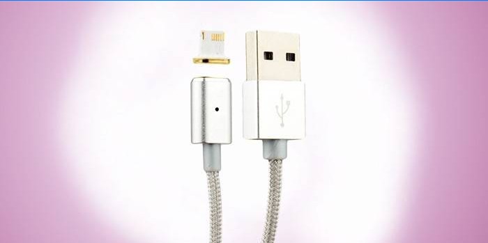 Manyetik USB Şarj iPhone Yıldırım COTEetCI M11 NYLON