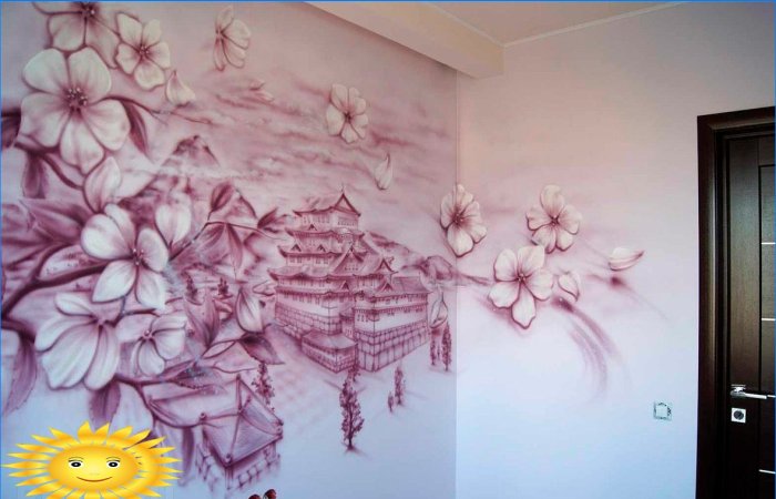 Duvar kağıdı nasıl boyanır: duvar kağıdı ve boya seçimi