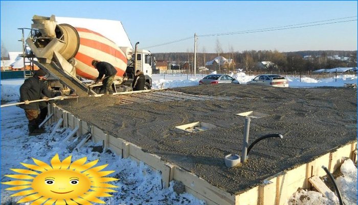 Kışın betonu ısıtmak
