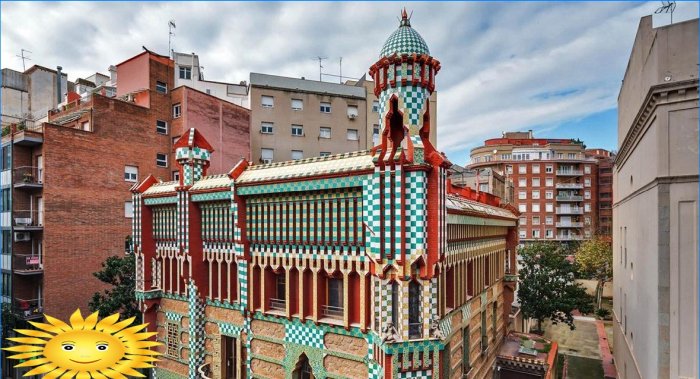 Antoni Gaudi'nin en ünlü binaları