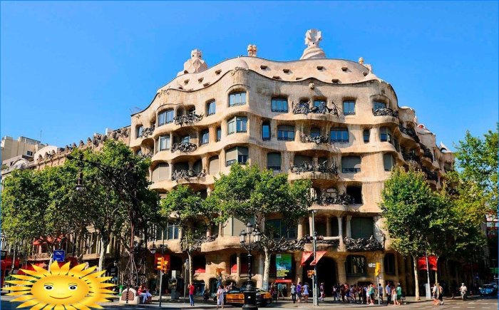 Antoni Gaudi'nin en ünlü binaları