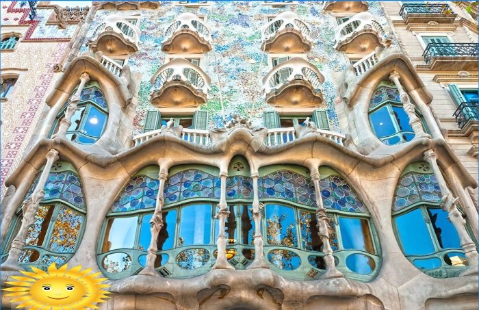 Antoni Gaudi'nin en ünlü binaları