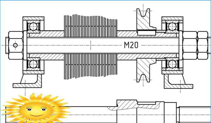 DIY bahçe parçalayıcı