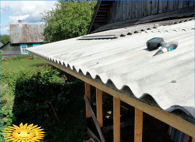 DIY çatı: kayrak çatı