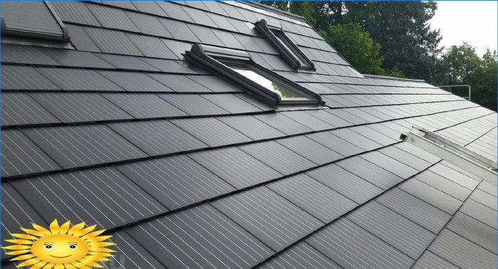 Solar çatı kiremitleri SolteQ