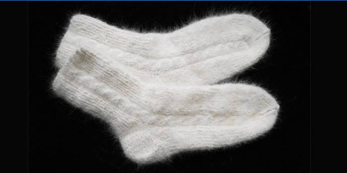 Samoyed Yün Çorap