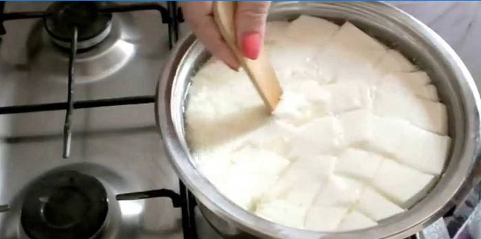 Peynir yapım süreci