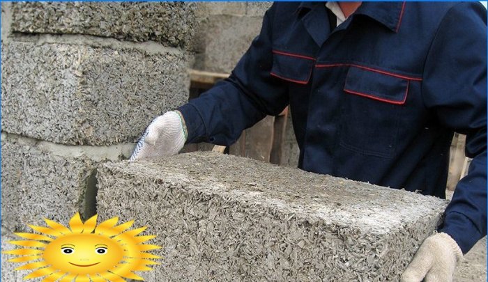 Arbolit ve talaş betonu - fark nedir. Ahşap betondan taşıyıcı duvarlar nasıl yapılır