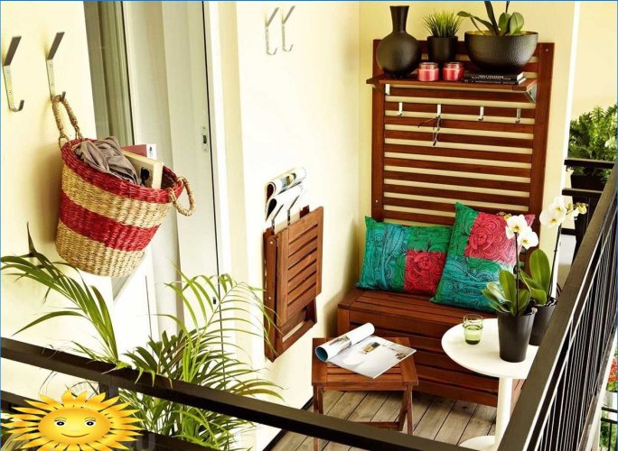 Rahat ve işlevsel bir balkon için altı temel unsur