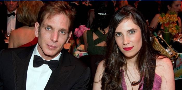 Andrea Casiraghi ve Tatyana Santa Domingo