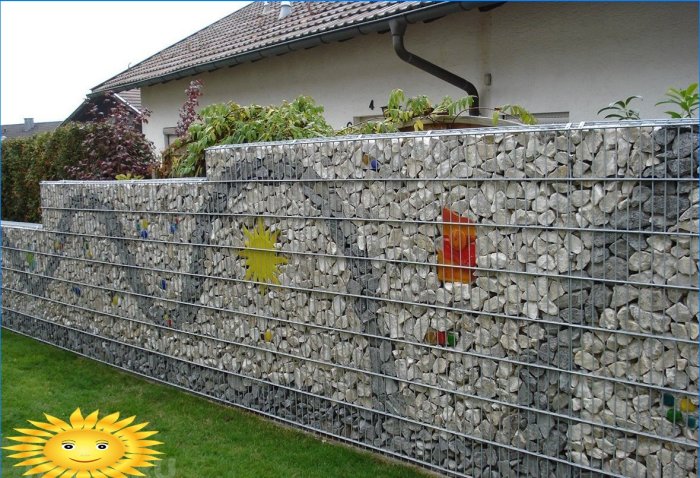 Gabion çit