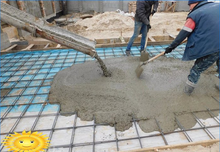 Monolitik işler: beton nasıl seçilir, sipariş edilir, teslim edilir ve dökülür