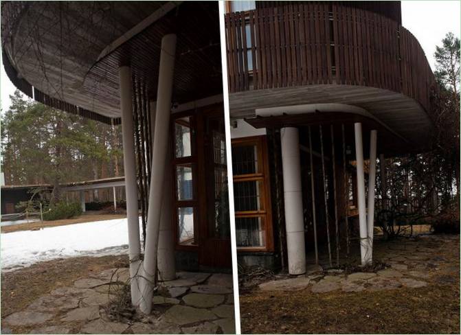 Alvar Aalto imzalı Villa Mairea'nın dış cephesi