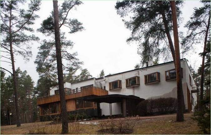 Alvar Aalto imzalı Villa Mairea'nın dış cephesi