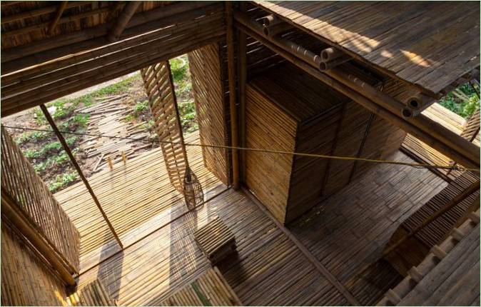 BB Home bambu evin iç tasarımı